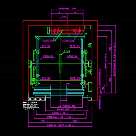 Detalle Ascensores En Cad Bim Cat Logo Arquitectura