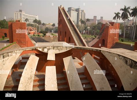 The Jantar Mantar In Delhi India This Is One Of Five Observatories