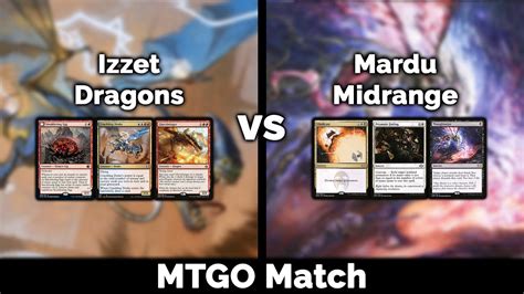 MTG Modern Izzet Dragons Vs Mardu Midrange Magic The Gathering