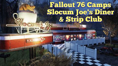 Fallout 76 Camp Build Slocum Joe S Diner And Strip Club YouTube