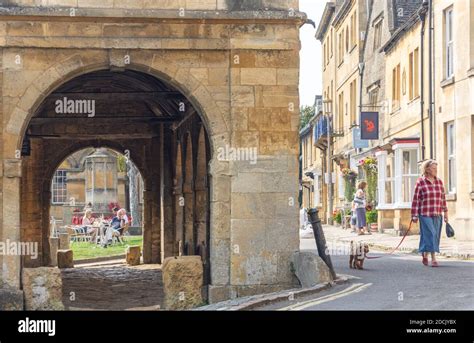 Dog Walker Walking Medieval Market Hall High Street Ancient Chip Hi Res