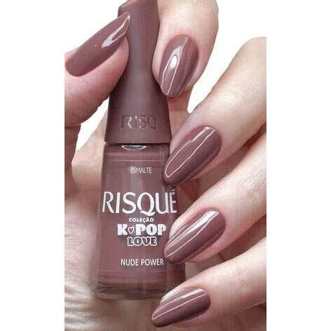 Esmalte Risqué K POP Love Nude Power Cremoso ml DANI CASSIANO