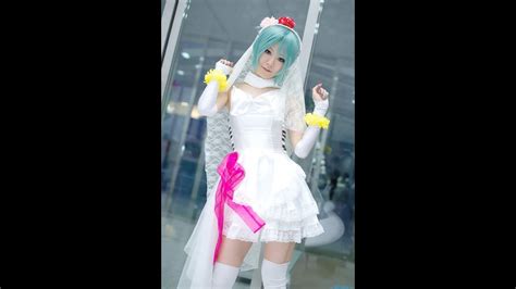 Bride Hatsune Miku Cosplay By Kusanagi Syuri Youtube