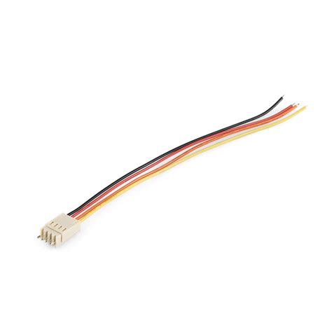 Molex Jumper 4 Wire Assembly PRT 09920 SparkFun Electronics