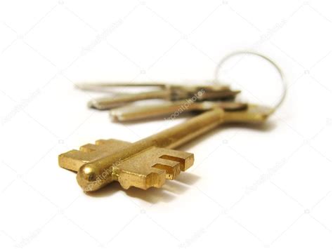 House keys isolated — Stock Photo © liliya #1623032