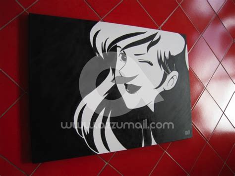 Quadro Per Arredamento Moderno Living Home Xxl Lupin Iii Fujiko Mine