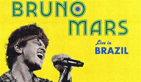 Bruno Mars No Brasil Como Comprar Ingressos Para Os Shows Extras