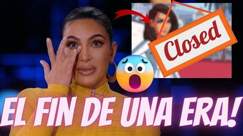 El Final De Una Era Kim Kardashian Anuncia El Cierre De Uno De Sus