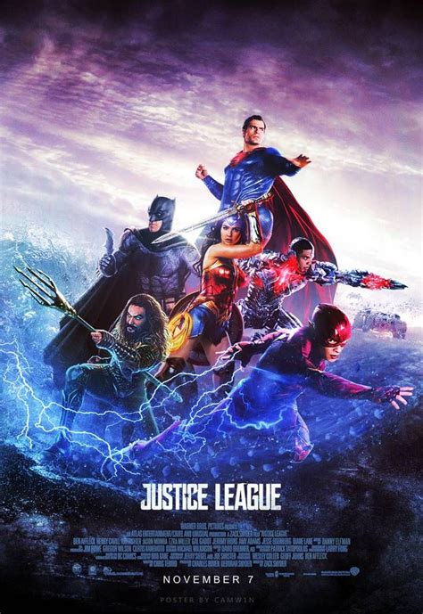 Justice League Poster 2017 By Camw1n On Deviantart Justice League