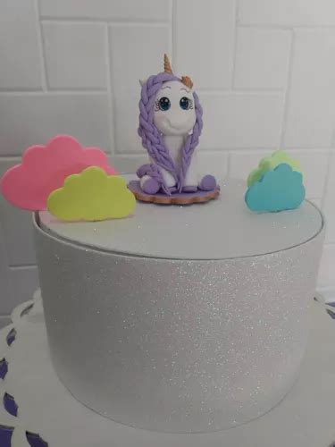 Adorno De Torta Unicornio Nubes Porcelana Fr A En Venta En Avellaneda