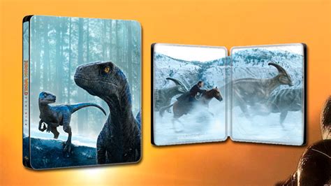 Cambio de diseño para el Steelbook de Jurassic World Dominion en UHD 4K