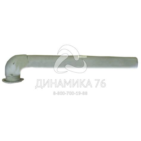 Труба выхлопная глушителя КАМАЗ-4326 (ОАО КАМАЗ), 4326-1203048-10