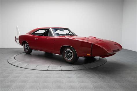 1969 Red Dodge Charger Daytona Hardtop 440 Magnum V8 Dodge Charger