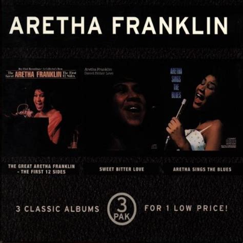 Amazon.com: The Great Aretha Franklin/Sweet Bitter Love/Aretha Sings The Blues: CDs & Vinyl