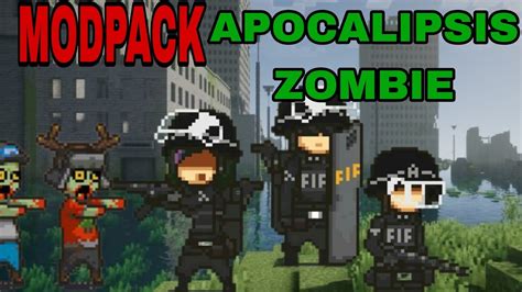 Mod Pack Para Minecraft Bedrock Apocalipsis Zombie ️ Para La VersiÓn 1 20 62 Youtube