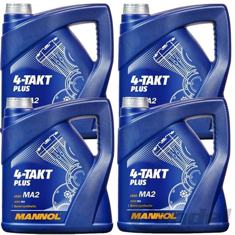 Liter Mannol Takt Plus Motorrad L W Api Sl Jaso Ma Ma