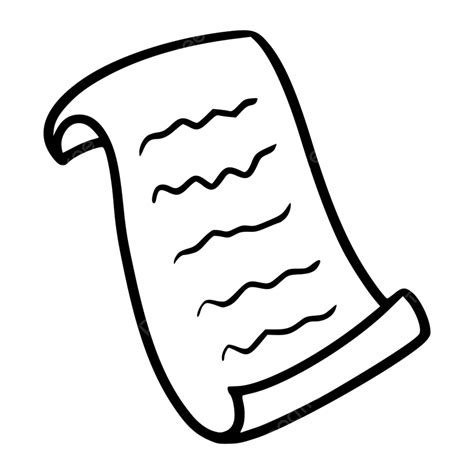 Parchment Scroll Clipart Png Images Doodle Parchment Scroll Letter