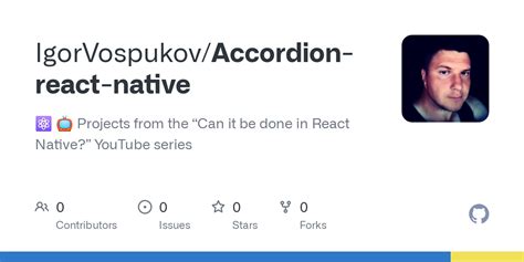 Github Igorvospukov Accordion React Native Projects From The