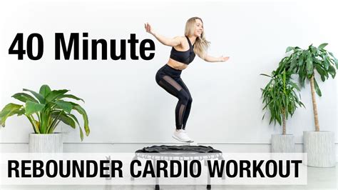 40 Minute Rebounder Workout With Courtney YouTube