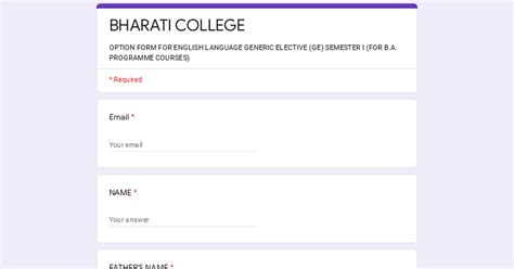 Bharati College