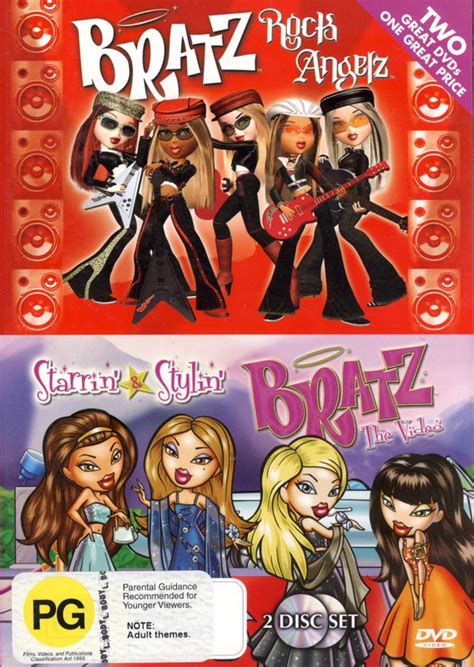 Bratz Double Pack Rock Angelz Starrin And Stylin DVD Buy Now