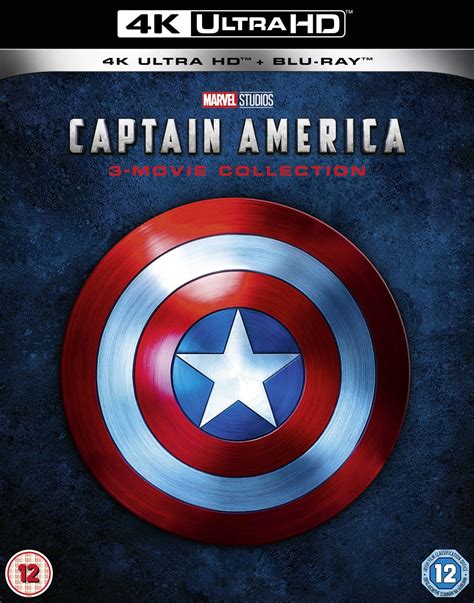 Captain America Movie Collection K Ultra Hd Blu Ray Free