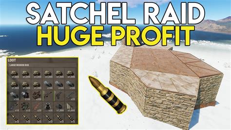 Satchel Raiding Rich Farmers For Profit Rust Survival Youtube