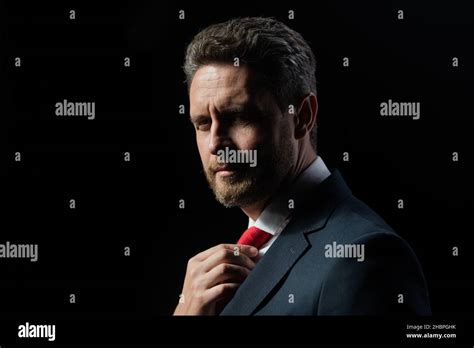 Portrait Of A Confident Mature Businessman In Suit Mature Business Man