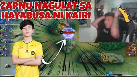 Zapnu Reaction Sa Hayabusa Ni Kairi M Echo Ph Vs Onic Esports M