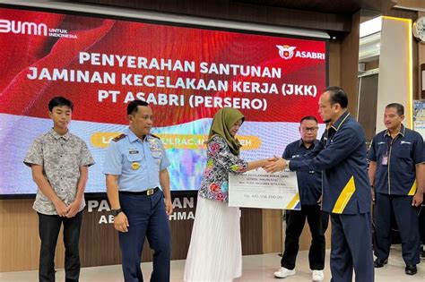 Ahli Waris Korban Pesawat Super Tucano Terima Santunan Jkk