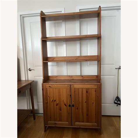 Ikea Leksvik Bookcase With Doors Aptdeco