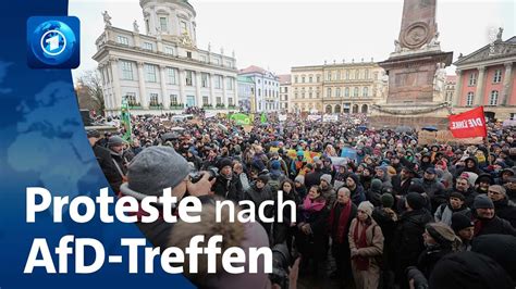 Proteste Gegen AfD Initiative Will Artikel 18 Des Grundgesetzes Nutzen