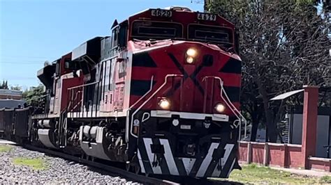 Tren Directo Irapuato Torre N Con Locomotoras Es Ac Fxe