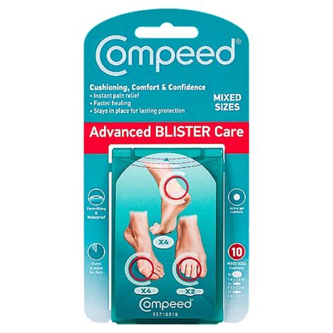 Compeed Blister Cushion Mixed 10ct