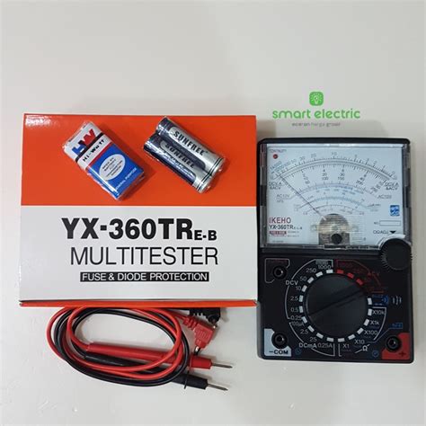 Jual Multitester Analog Multimeter Avometer Ikeho Yx Trn Bagus