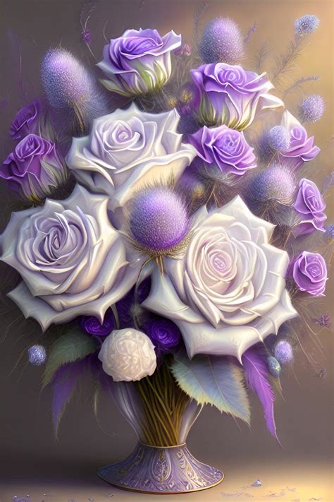 Pin By NoelBana On Mis Flores Para Ti Rose Painting Flower Art