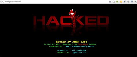 Porn Sites Defaced By Amin Safi Tunisian Hacker