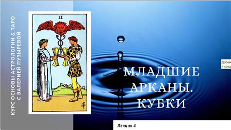 Младшие арканы. Кубки. Курс Астрологии и Таро Валерии Пузыревой . v2 ...