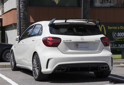 Mercedes Benz A45 Amg Version Blanche Mercedes A Klasse Mercedes A