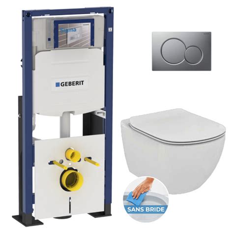 Geberit Pack Wc B Ti Autoportant Renforc Wc Ideal Standard Tesi