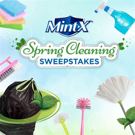 Mint X Spring Cleaning Sweepstakes Winners Sweepstakes