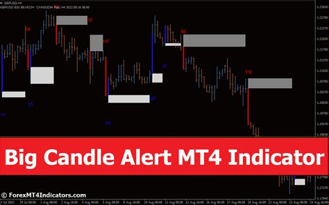 Индикатор Big Candle Alert MT4 ForexMT4Indicators