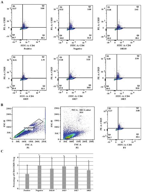 Percentage Of Cd Cd Tregs In The Spleen A Representative Flow