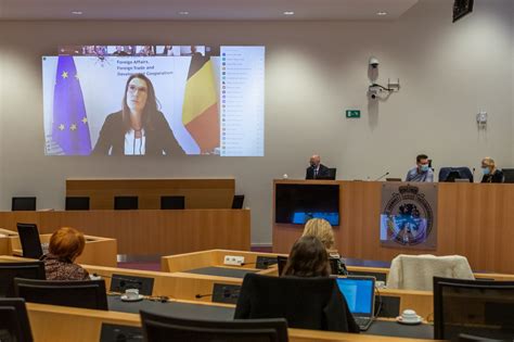 Sophie Wilmès blikt terug op het begin van de covidcrisis met de leden