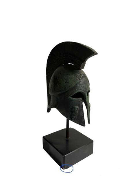 Crested Corinthian Helmet Spartan Warrior Bronze Kaufen Auf Ricardo