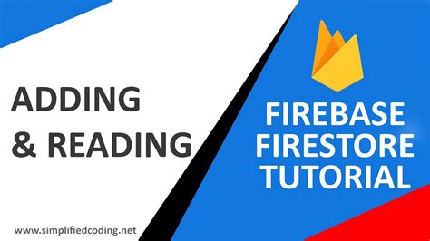 7 Firestore Firebase Tutorial Adding And Reading YouTube