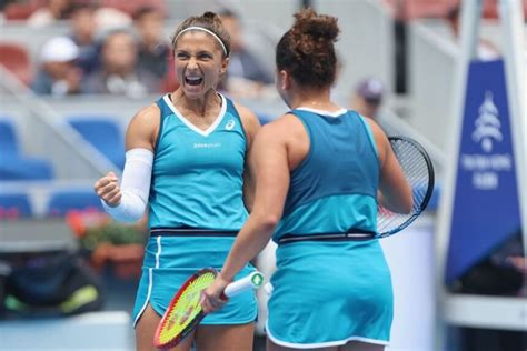 Italiani in campo oggi giovedì 7 novembre Errani e Paolini nel