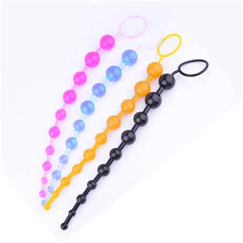 13 Inch Oriental Jelly Anal Beads For Beginner Flexible Anal Stimulator Butt Beads Best Anal Sex