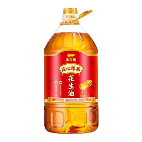 金龙鱼匠心臻品花生油5l 食用油色拉油特香风味压榨好油5升装批发 阿里巴巴