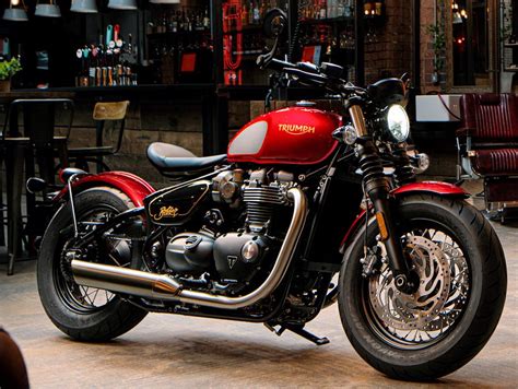 Triumph Bonneville Bobber Gold Line Fiche Moto